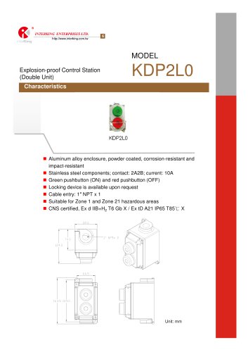 Safety Control-Control Station (KDP2L0)