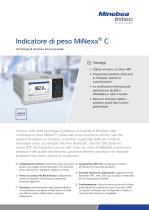 Indicatore di peso MiNexx® C