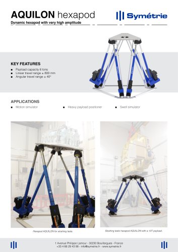 Aquilon hexapod