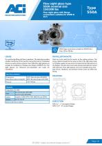 Flow sight glass type 550A nominal size 150/300 lbs