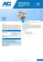 Manhole sight glass type 325 PN 6/10/16