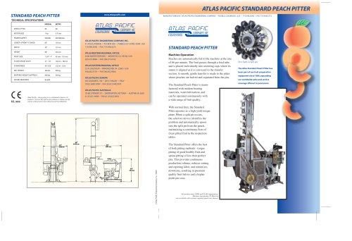 ATLAS PACIFIC STANDARD PEACH PITTER