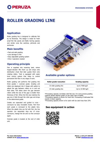 ROLLER GRADING LINE