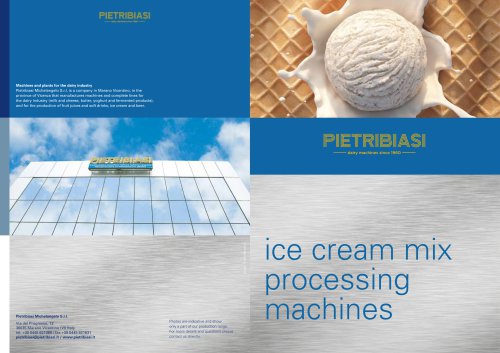 ICE CREAM MIX PROCESSING