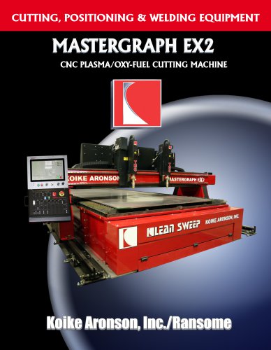 Mastergraph EX2 CNC Plasma / Oxyfuel Cutting Machine