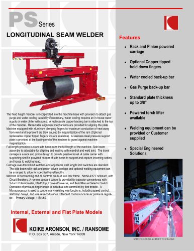 Welding Seamer