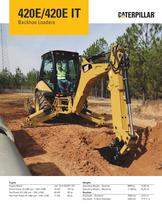 420E/420E IT Backhoe Loader