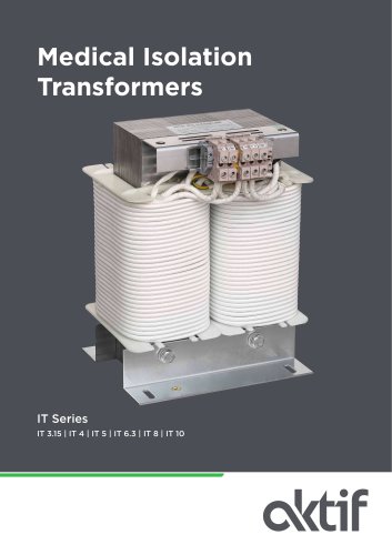 Medical Isolation Transformers