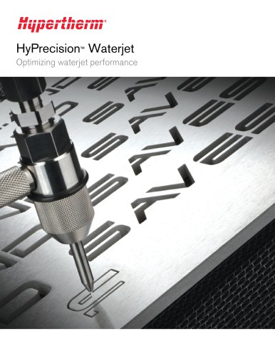 HyPrecision Waterjet Pump