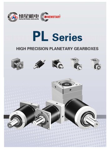 Newstart Planetary Gearbox PL & WPL series