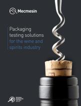 Packaging Testing Solutions for the Wine and Spirits Industry