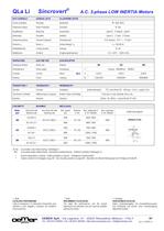 Motori A.C. 3-fase per Inverter QLa Li - 3