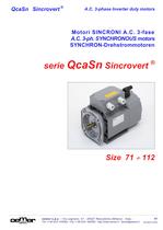 Motori SINCRONI A.C. 3-fase QcaSn - 1