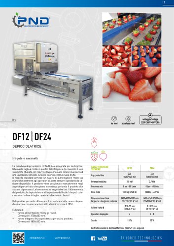 DF12 / DF24 - Scheda Tecnica