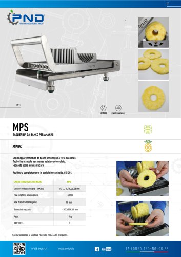 MPS - Scheda Tecnica