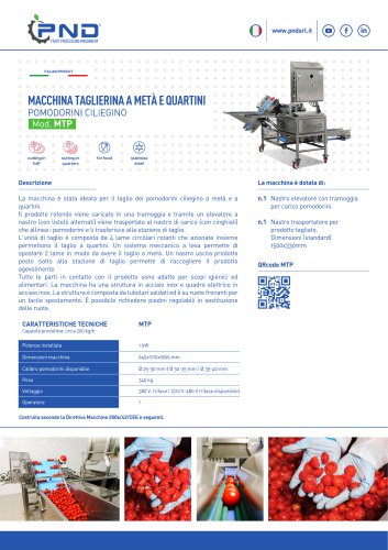 MTP - Scheda Tecnica