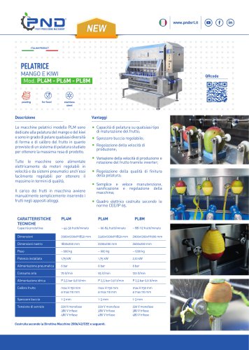 PL8M/6M/4M - Scheda tecnica