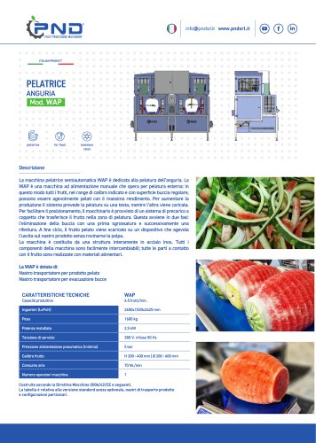 WAP &ndash; Scheda Tecnica