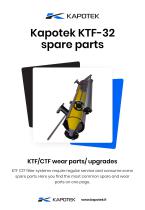 Kapotek KTF-32 spare parts