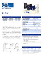 11.0 - 15 kVA 3- Phase Open Generator Set - 1