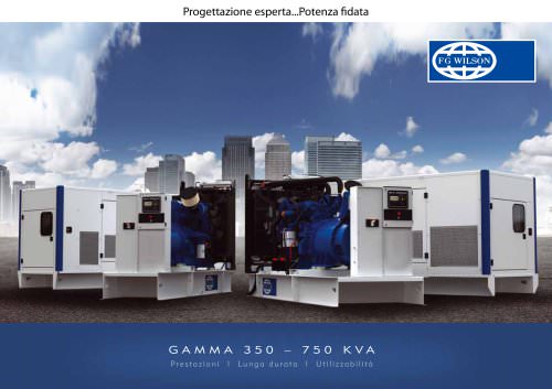 350 - 750 kVA Range Brochure