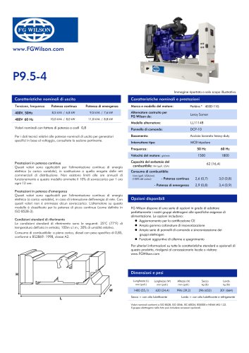 9.5-4 Diesel Generator Set