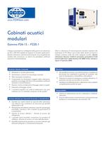 Cofanatura acustica modulareGamma 275 – 330 kVA - 1