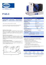 P165-3 (165 kVA) Open Generator Set - 1