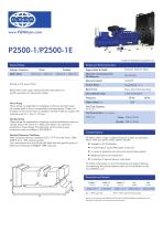 P2500-1-P2500-1E (2250-2500 kVA) Open Generator Set