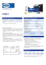 P688-1 (625-688 kVA) Open Generator Set - 1