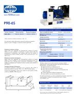 P90-6S 90 kVA Single Phase Open Generating Set - 1