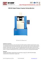 GBS-60 Digital Display Cupping TestingMachine