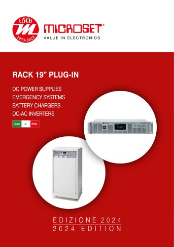 RACK 19” PLUG-IN