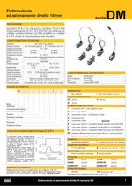 ELETTROVALVOLE 10 mm e 15 mm - Serie UM e Serie DM - 3