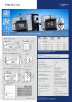 Scheda tecnica direct drive  PSD 42