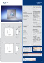 Scheda tecnica pannelli di controllo PUC 44 - 1
