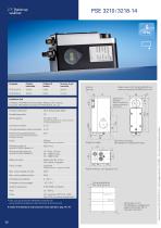 Scheda tecnica sistemi di posizionamento PSE 3210/3218-14