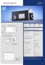 Scheda tecnica sistemi di posizionamento PSE 3310/3325-14