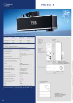 Scheda tecnica sistemi di posizionamento PSE 34x-14