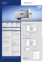 Scheda tecnica sistemi di posizionamento PSW 31x-8