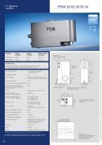 Scheda tecnica sistemi di posizionamento PSW 3210/3218-14 - 1