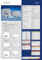 Scheda tecnica trasduttore di pressione differenziale PU / PI / PIZ