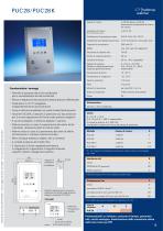 Scheda tecnica trasduttore di pressione differenziale PUC 28 / PUC 28 K - 1