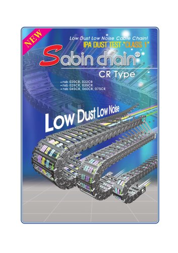 Low Dust(IPA VDI 2083 CLASS 1) - nsb CR Chain