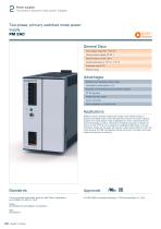 Two-phase, primary switched mode power supply PM 2AC