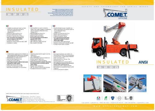 CO.ME.T. OFFICINE_INSULATED ANSI_CATALOGO