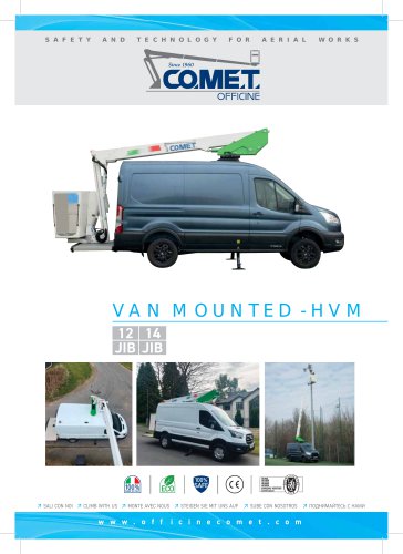 CO.ME.T. OFFICINE_VAN MOUNTED HVM 12-14 MT_CATALOGO