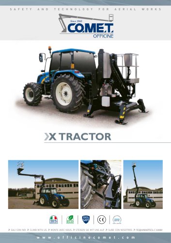 CO.ME.T. OFFICINE_X TRACTOR_CATALOGO