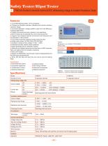 TH9010/A Parallel 8-channel/4-channel AC/DC Withstanding Voltage & Insulation Resistance Tester