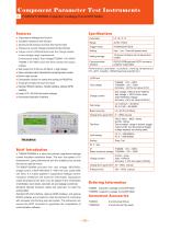 Tonghui Capacitor Leakage Current/IR Meter TH2689/A